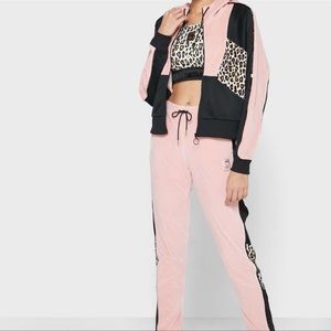 Puma X Charlotte Olympia Sport Track Jacket animal print & sequin detail. Large